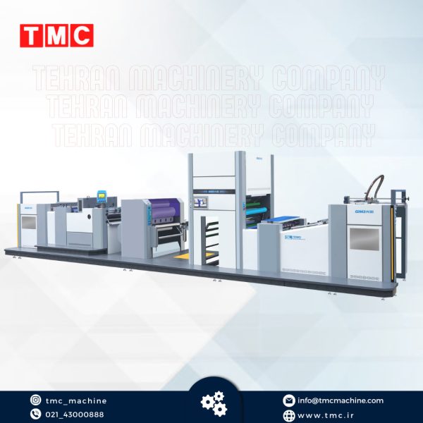 دستگاه سلفون‌کش تمام اتوماتیک دوکاره (سرد و گرم) مدل GL-1080x1450 / GL-1080x900