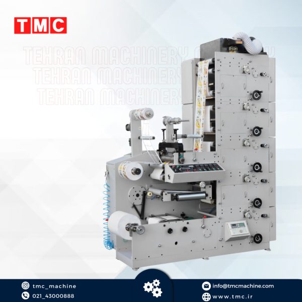 دستگاه چاپ فلکسو ایستاده مخصوص چاپ رول به رول مدل ایستاده برای چاپ بسته‌بندی چاپگر فلکسو ایستاده صنعتی برای نایلون و لیبل دستگاه فلکسو عمودی مناسب چاپ با تیراژ بالا